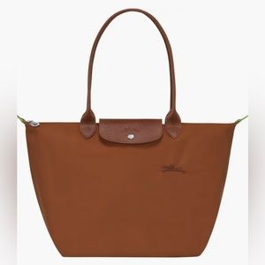 Le Pliage Medium Tote in Cognac New with Tags